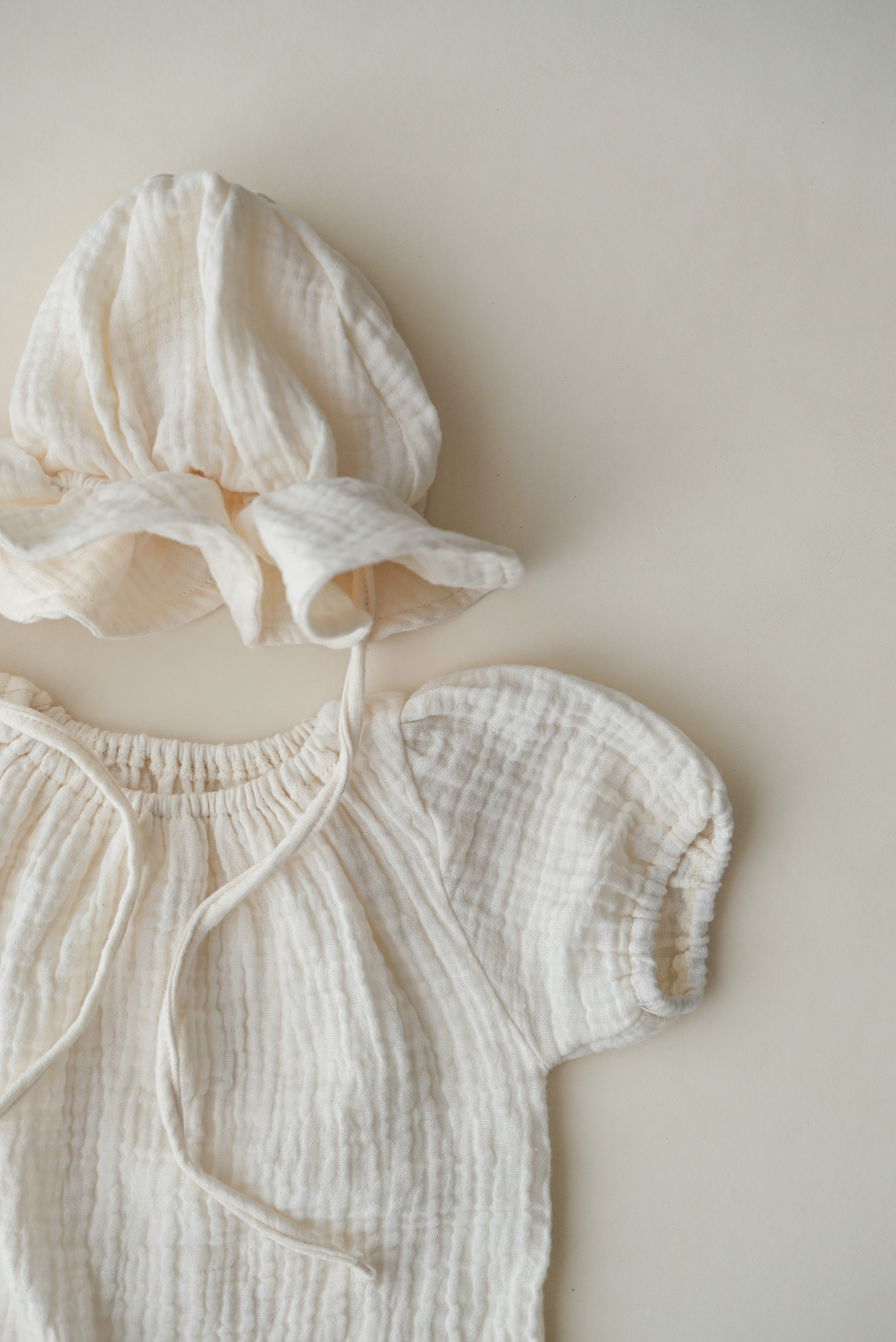gauze rompers set