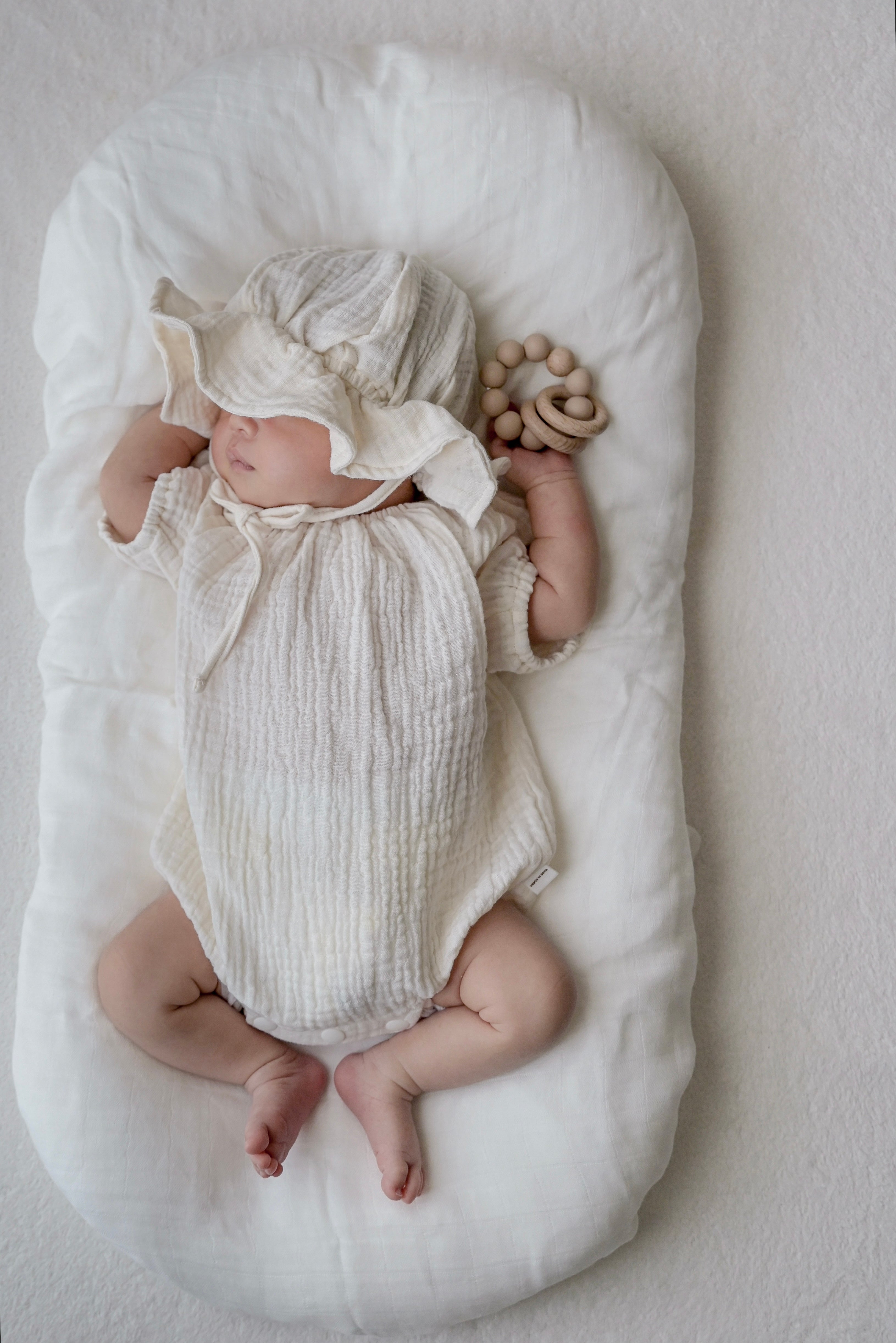 gauze rompers set